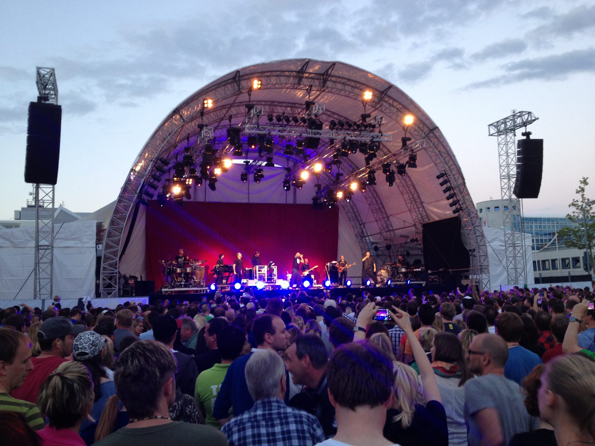 Here we go Party People - Die Fantastischen Vier in Künzelsau