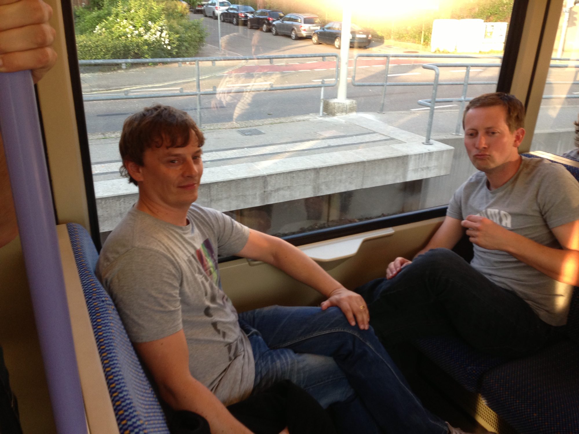 Rave Dave und Hit-Man Mathieu