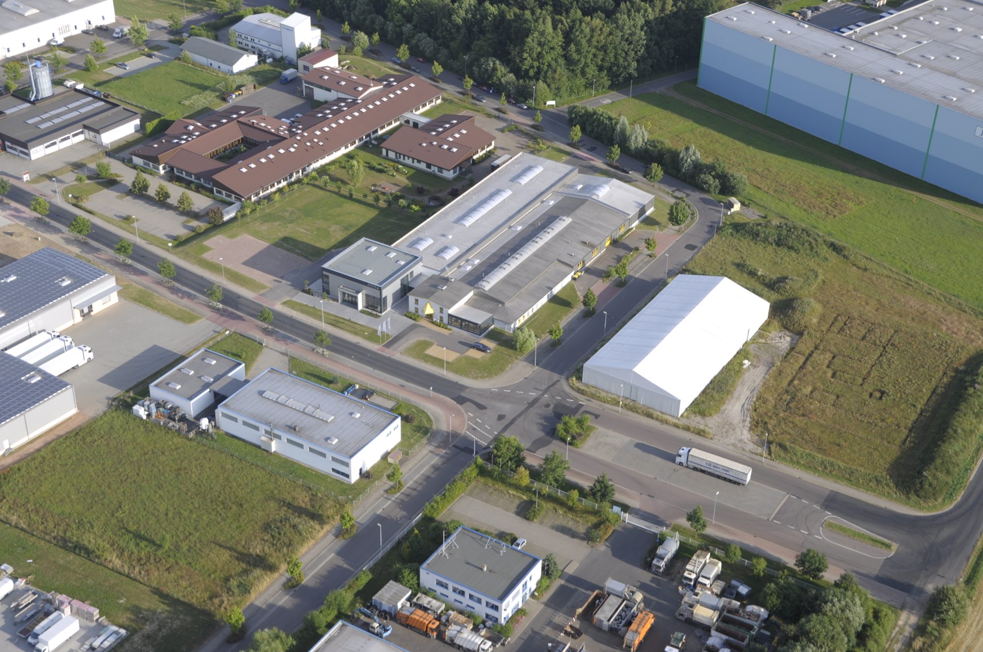 Das neue Entwicklungs- und Produktionsgebäude von ACSYS in Mittweida