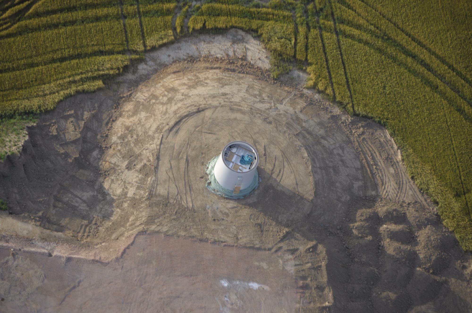 Hier entsteht ein neues Windkraftwerk