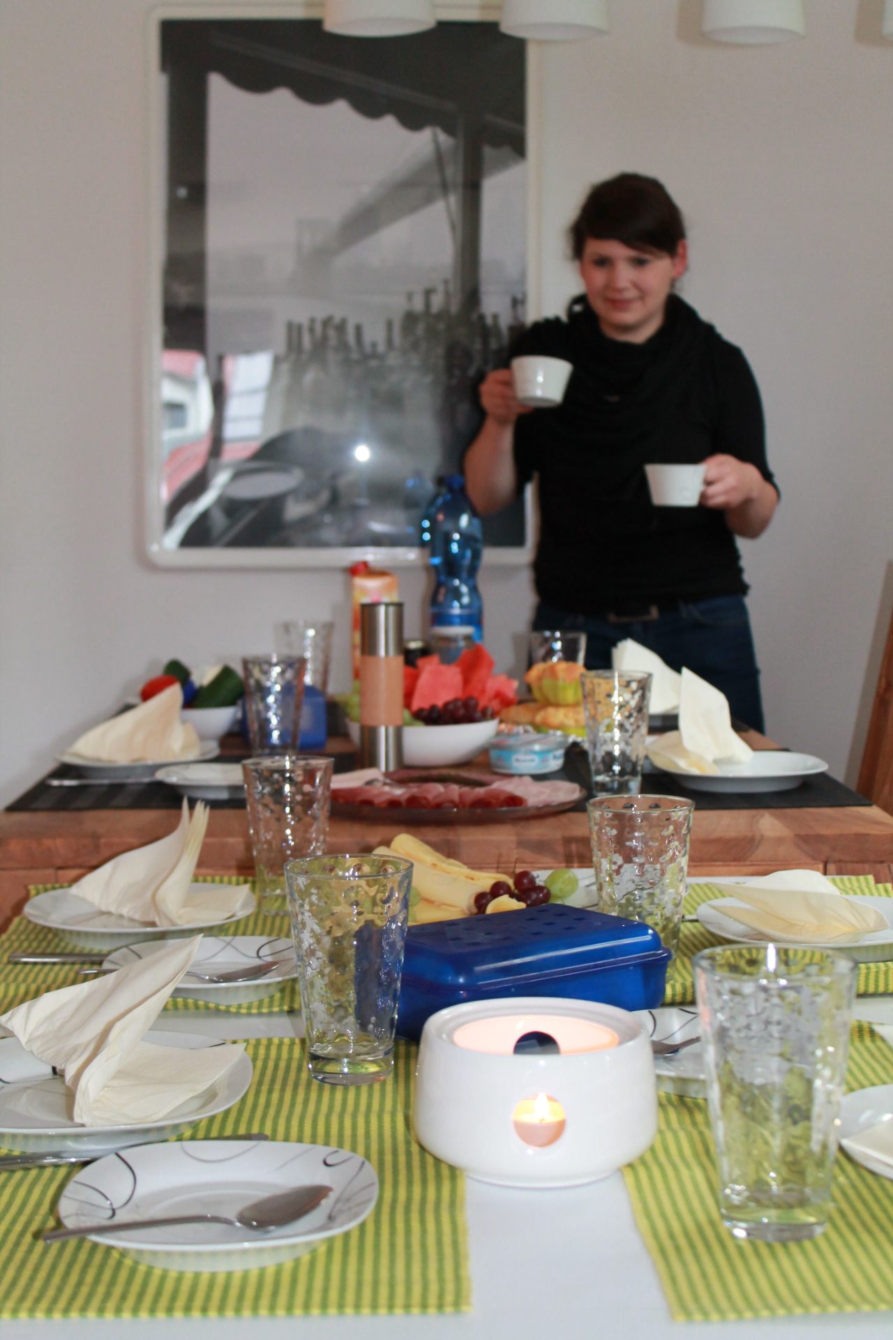 gemütliches Frühstück