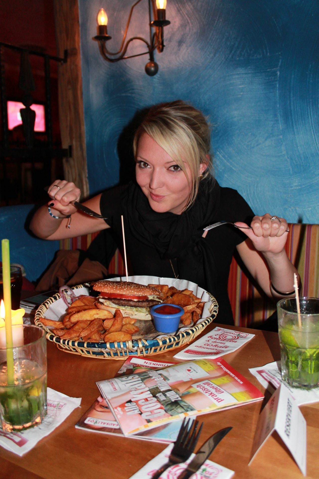 Lisa, mach ihn platt