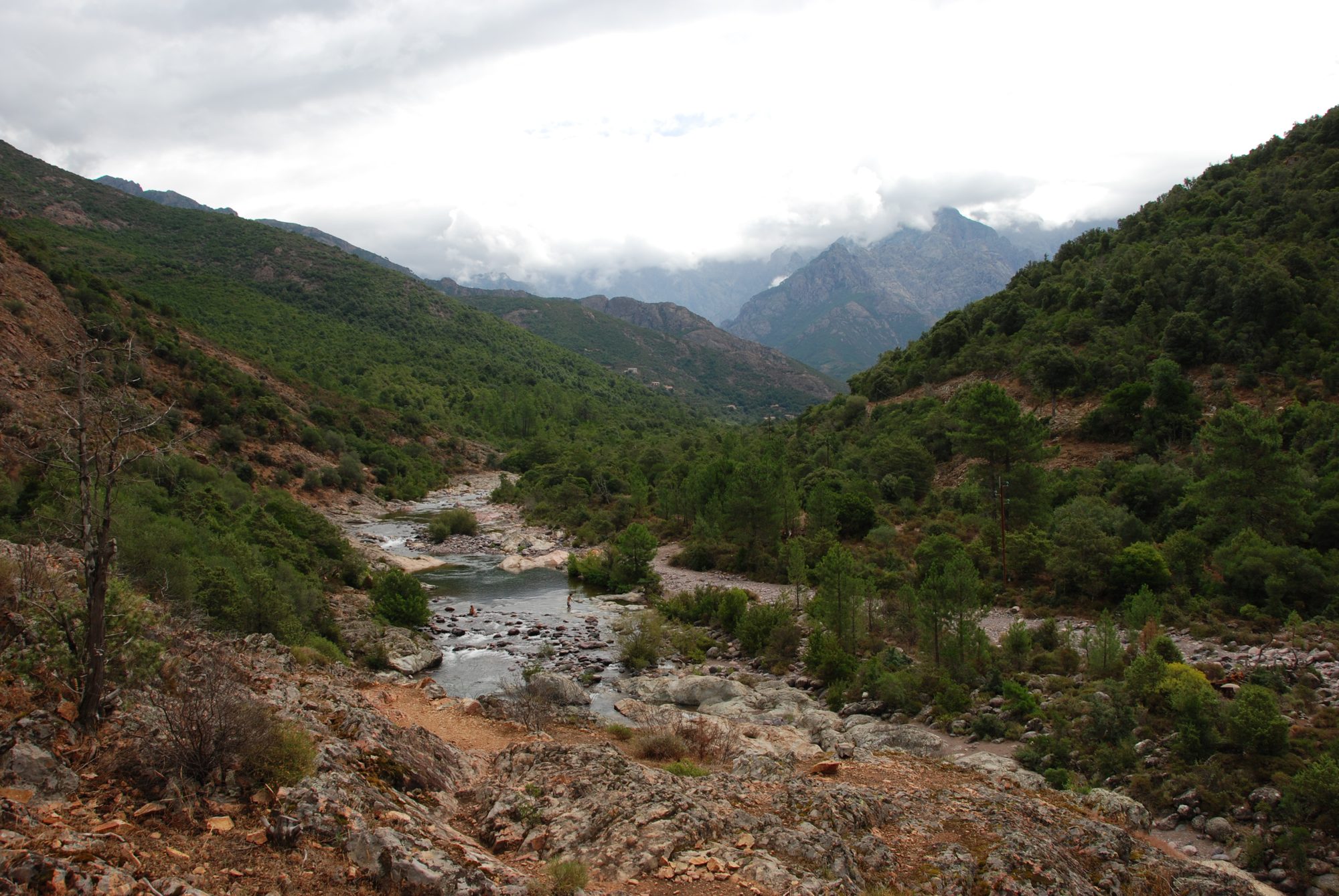 Wanderung im Fangotal auf Korsika