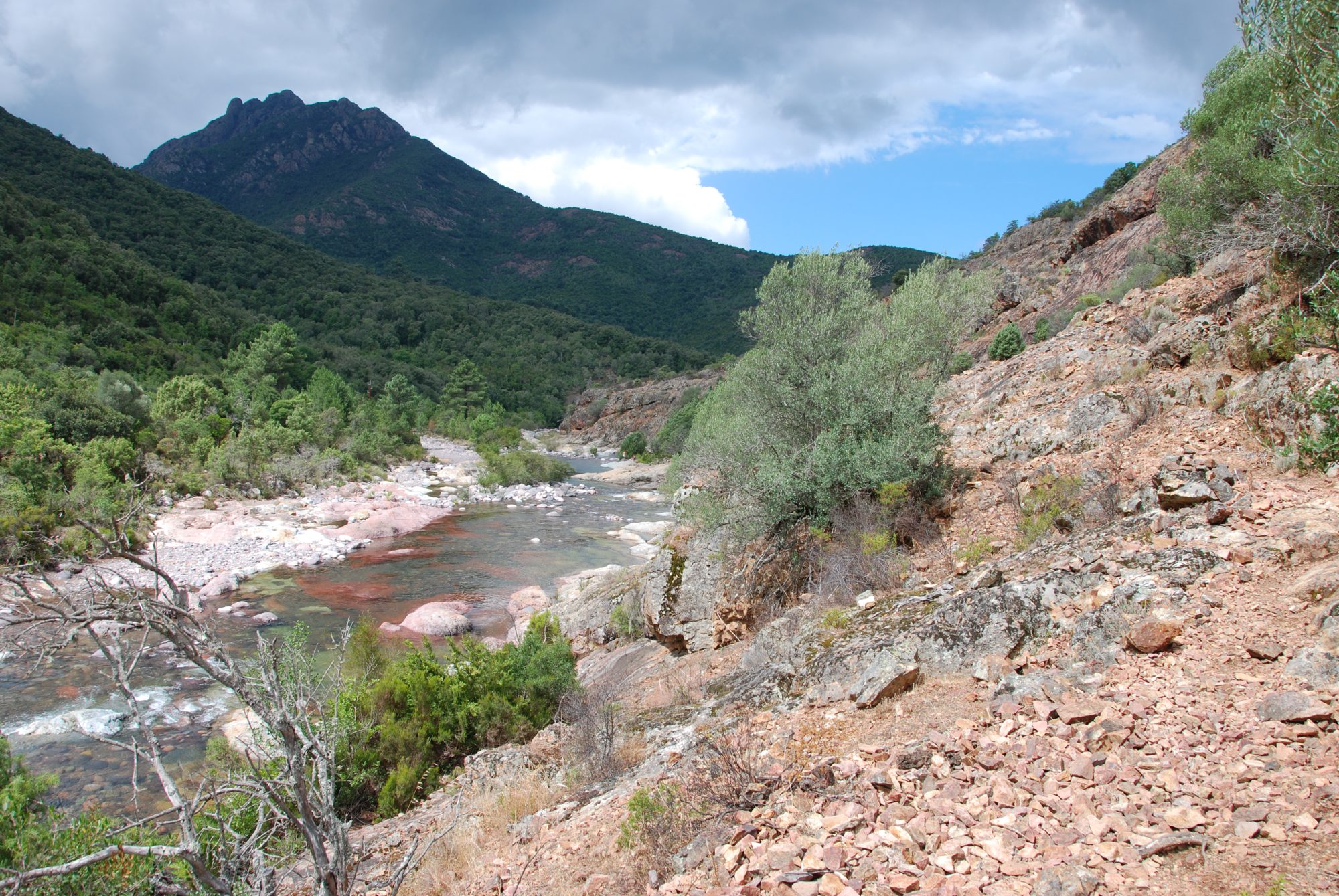 Wanderung im Fangotal auf Korsika