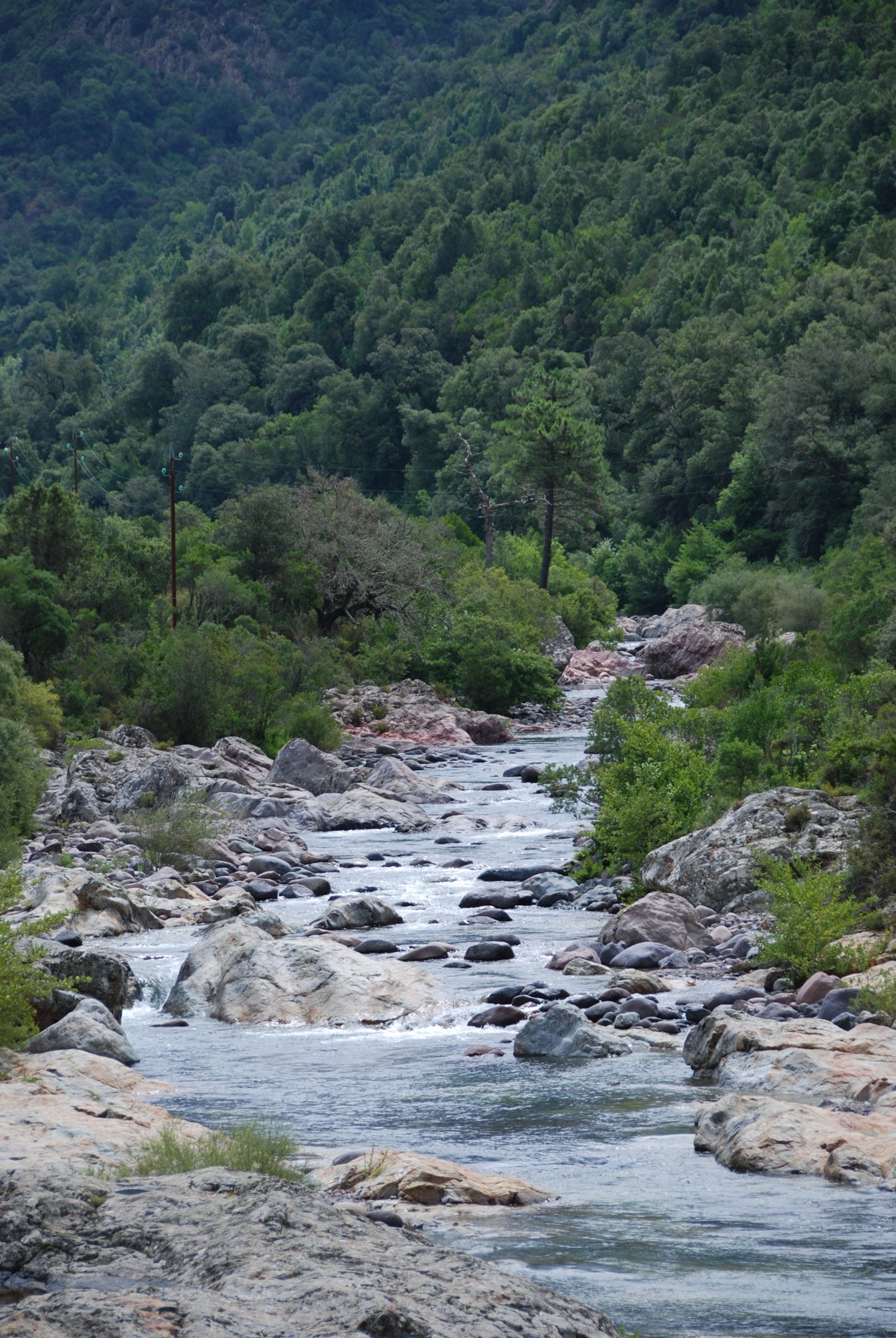 Wanderung im Fangotal auf Korsika