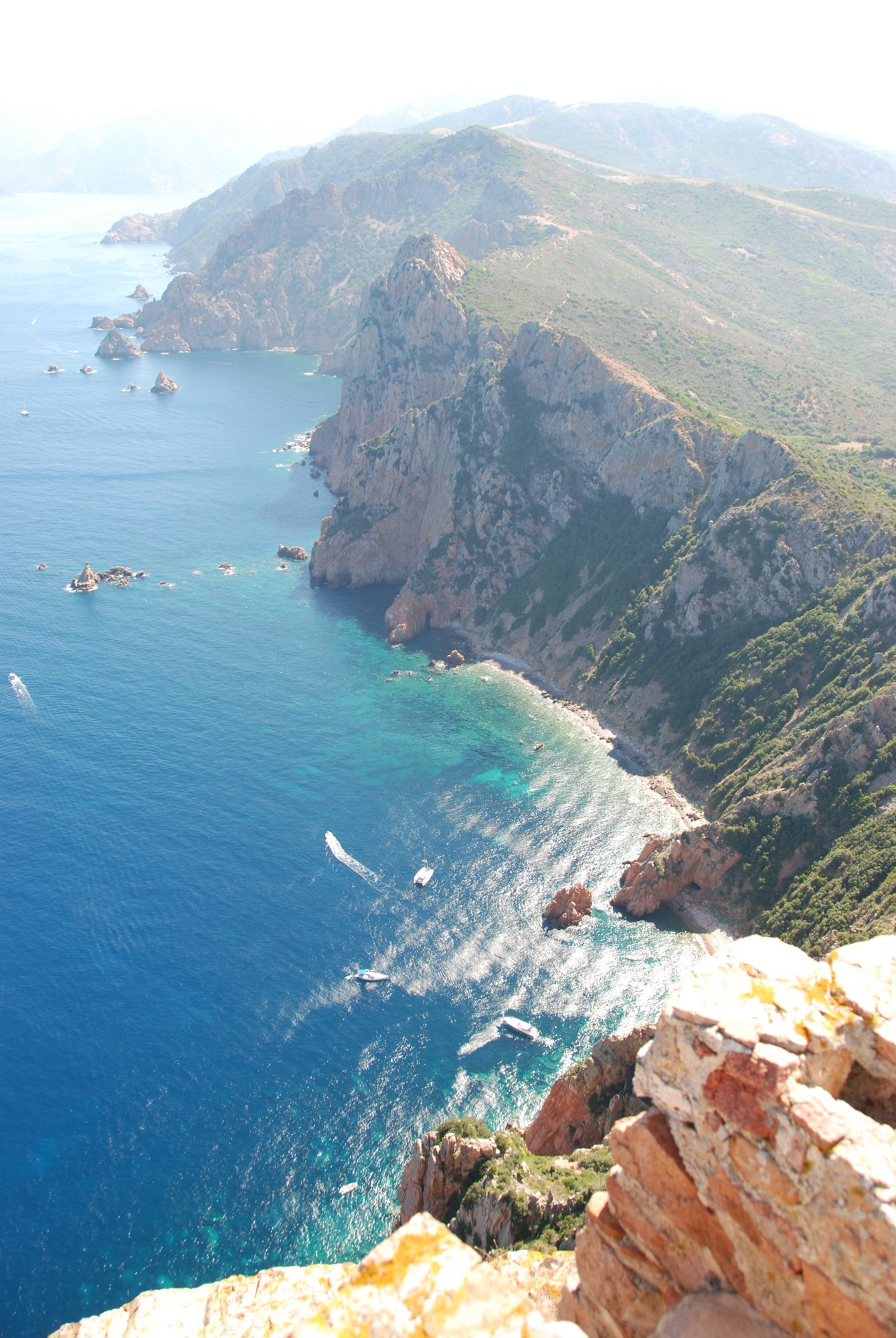 Blick vom Capo Rosso