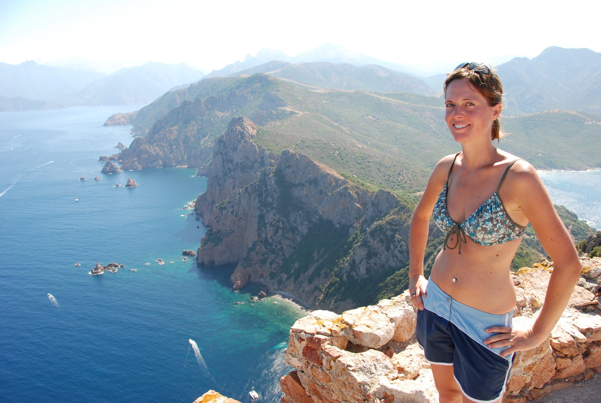 Blick vom Capo Rosso