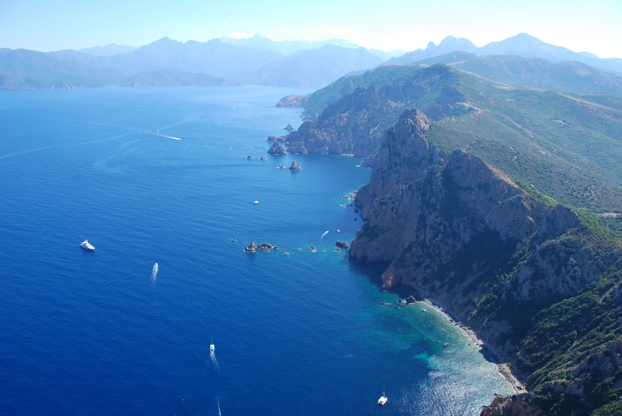 Blick vom Capo Rosso